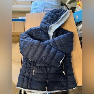 Sherpa lined reversible puffer